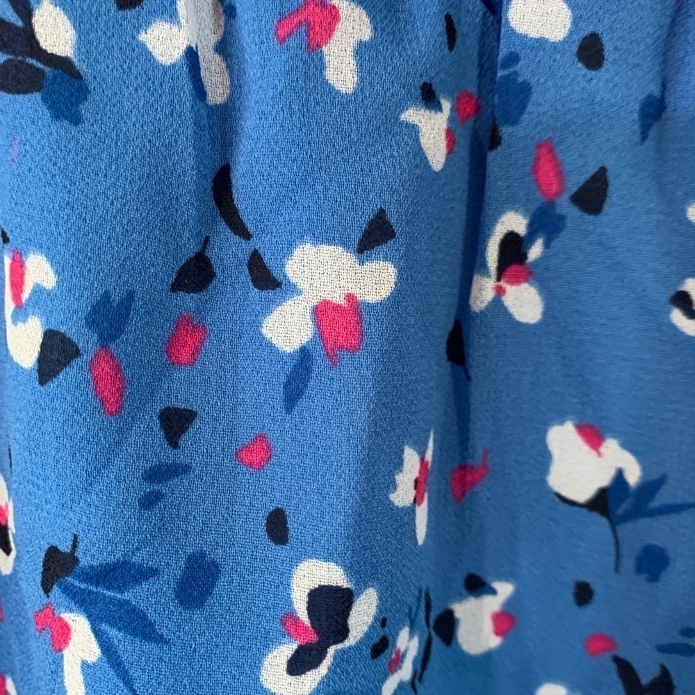 Flowered mock turtleneck sleeveless sundress - Picture 10 of 10
